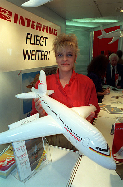 Noch einmal "durchgestartet" ist das ostdeutsche Luftfahrtunternehmen...