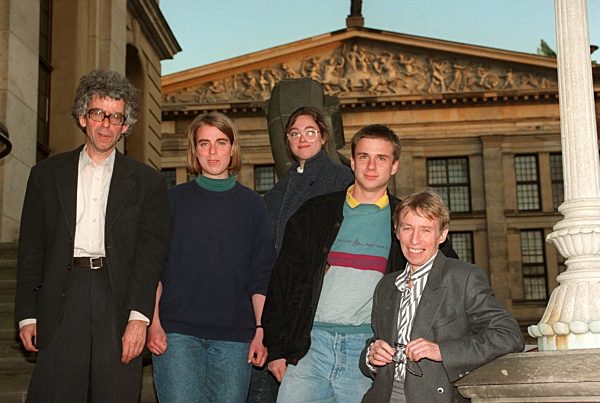 Regine Hildebrandt mit Familie (Archivfoto und Text 1993)