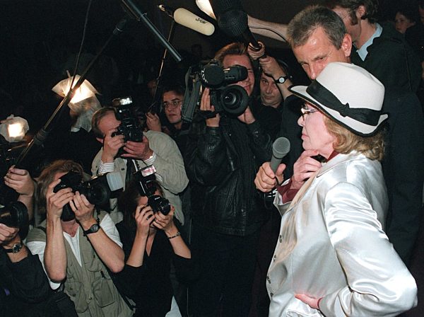 Kino-Premiere für Knef-Film (Archivfoto und Text 1995)