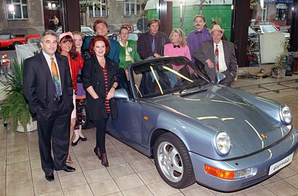 "Autofritze" mit Herbert Köfer (Archivfoto und Text 1991)