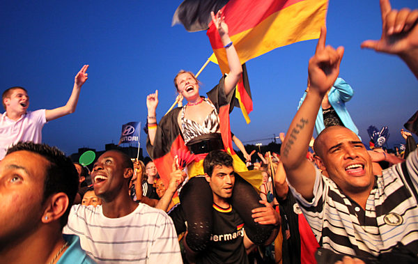 WM 2010 - Fans in Hamburg