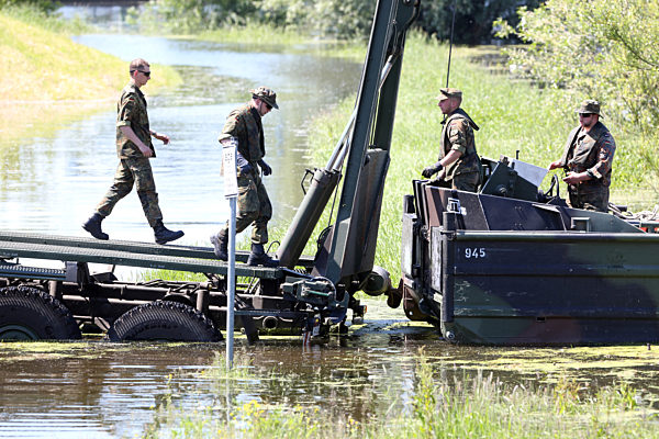 Hochwasser - Boizenburg bereitet sich vor