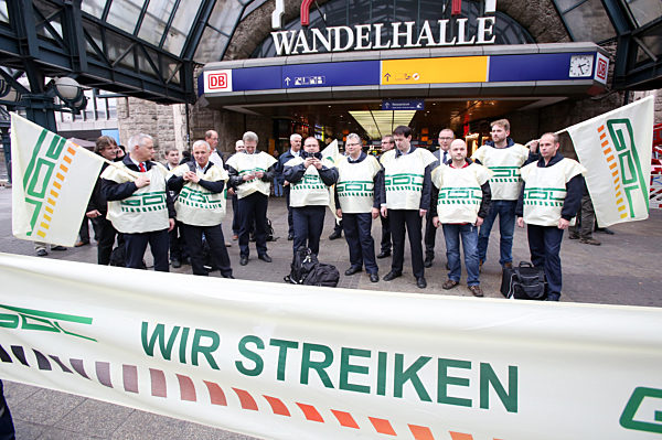 Lokführerstreik - Hamburg