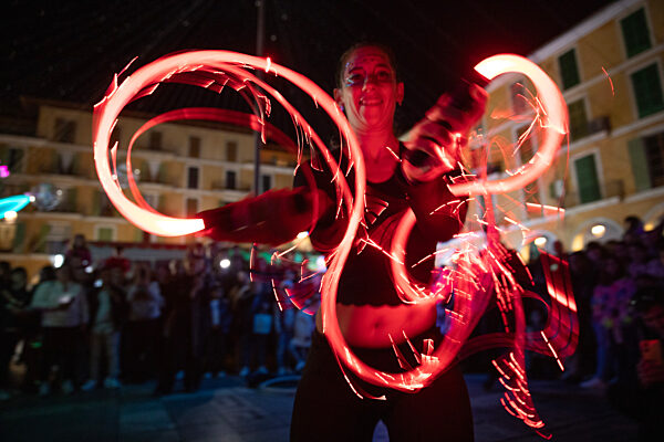 Weihnachtsbeleuchtung auf Mallorca