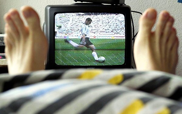 Fußball-WM 2002: Nicht seltene Fan-Perspektive