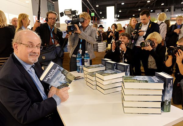Salman Rushdie auf der Buchmesse