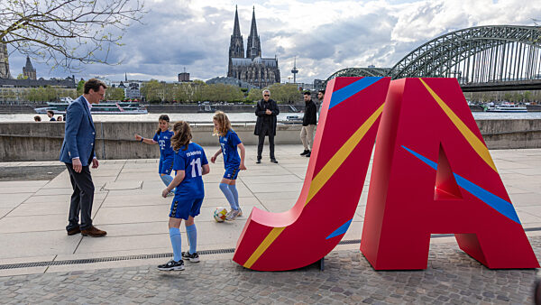 Bekanntgabe zur Olympia-Bewerbung KölnRheinRuhr in Köln - 19.04.2026.