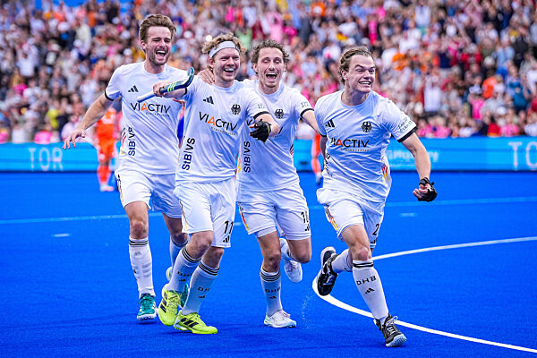 16.08.2025, xydrx, Herren EuroHockey Championship 2025, Niederlande - Deutschland