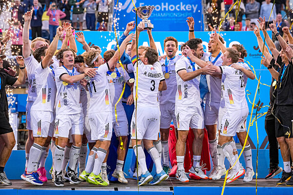 16.08.2025, xydrx, Herren EuroHockey Championship 2025, Niederlande - Deutschland