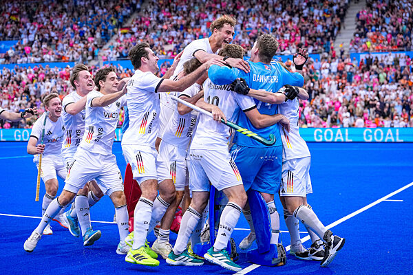 16.08.2025, xydrx, Herren EuroHockey Championship 2025, Niederlande - Deutschland