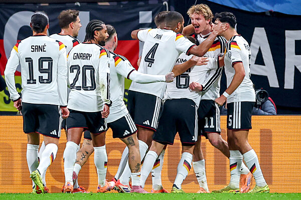 17.11.2025, Fußball, Länderspiel, WM-Qualifikation Europa, Deutschland - Slowakei