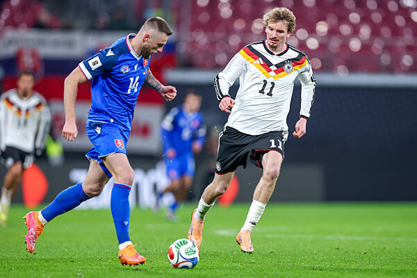 17.11.2025, Fußball, Länderspiel, WM-Qualifikation Europa, Deutschland - Slowakei