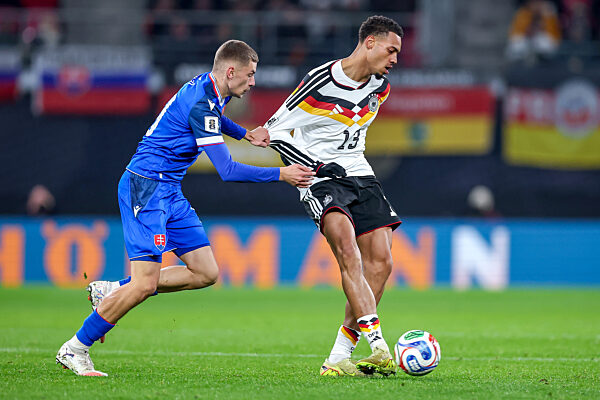 17.11.2025, Fußball, Länderspiel, WM-Qualifikation Europa, Deutschland - Slowakei