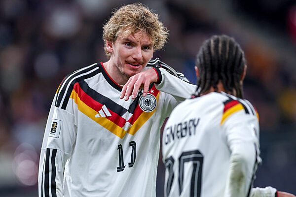 17.11.2025, Fußball, Länderspiel, WM-Qualifikation Europa, Deutschland - Slowakei