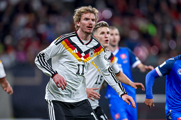 17.11.2025, Fußball, Länderspiel, WM-Qualifikation Europa, Deutschland - Slowakei