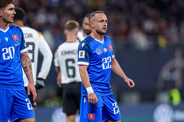 17.11.2025, Fußball, Länderspiel, WM-Qualifikation Europa, Deutschland - Slowakei
