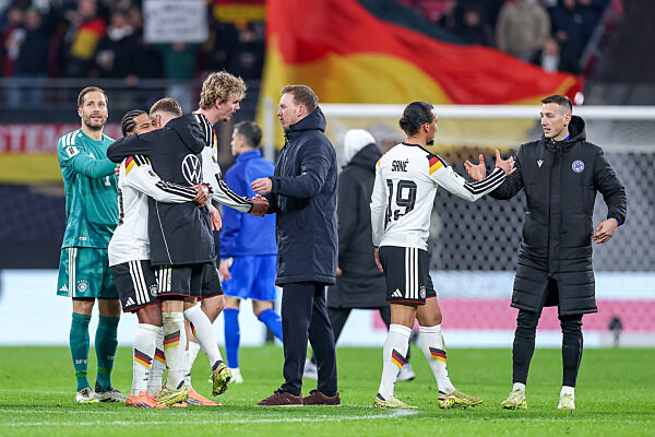 17.11.2025, Fußball, Länderspiel, WM-Qualifikation Europa, Deutschland - Slowakei