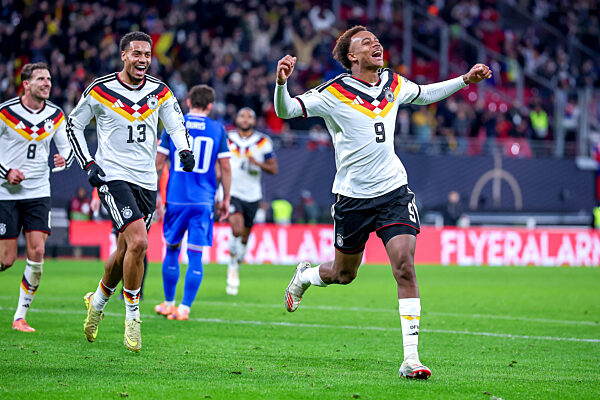 17.11.2025, Fußball, Länderspiel, WM-Qualifikation Europa, Deutschland - Slowakei