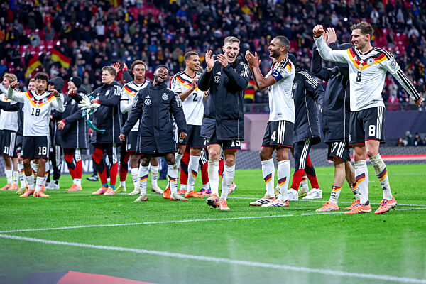 17.11.2025, Fußball, Länderspiel, WM-Qualifikation Europa, Deutschland - Slowakei