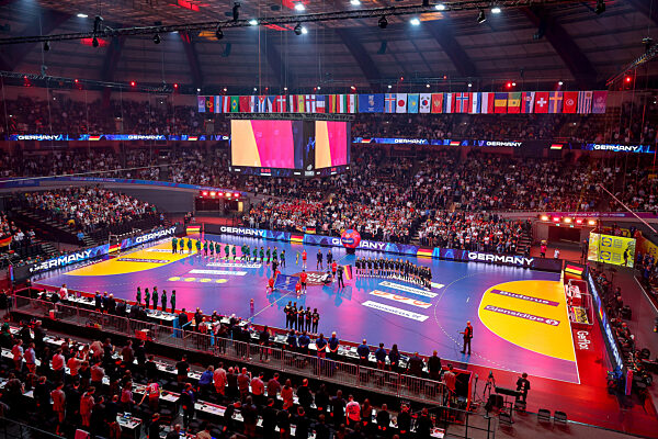 09.12.2025, Handball WM Frauen, Viertelfinale, Deutschland - Brasilien