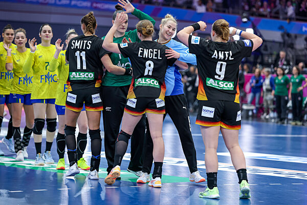 09.12.2025, Handball WM Frauen, Viertelfinale, Deutschland - Brasilien