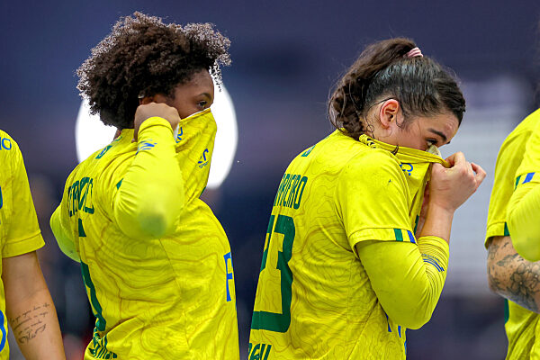 09.12.2025, Handball WM Frauen, Viertelfinale, Deutschland - Brasilien