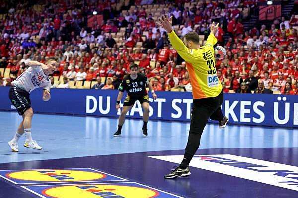 24.01.2026, Handball EM Männer, Deutschland - Norwegen