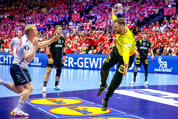 24.01.2026, Handball EM Männer, Deutschland - Norwegen