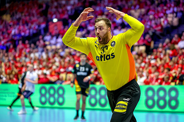 24.01.2026, Handball EM Männer, Deutschland - Norwegen