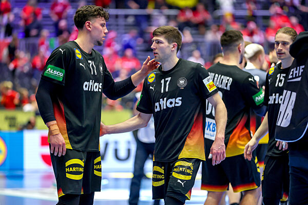 24.01.2026, Handball EM Männer, Deutschland - Norwegen