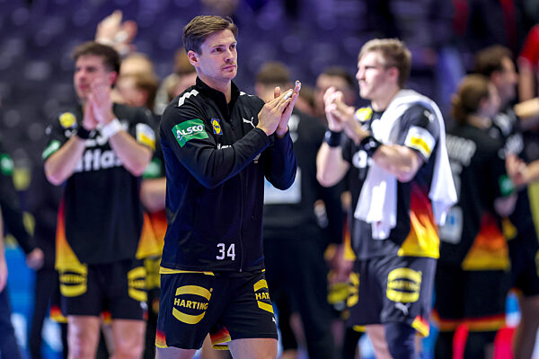 24.01.2026, Handball EM Männer, Deutschland - Norwegen