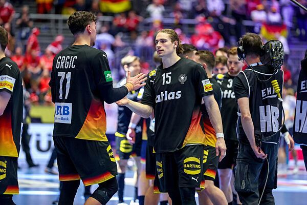 24.01.2026, Handball EM Männer, Deutschland - Norwegen