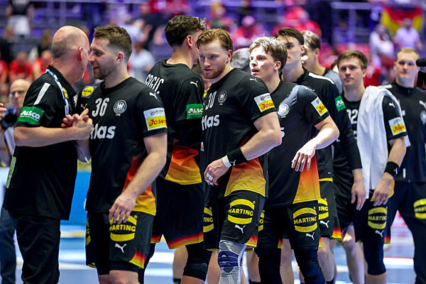 24.01.2026, Handball EM Männer, Deutschland - Norwegen