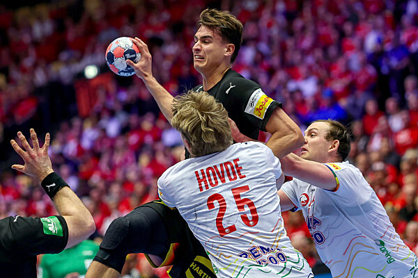 24.01.2026, Handball EM Männer, Deutschland - Norwegen