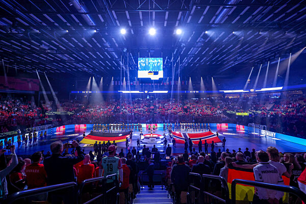 24.01.2026, Handball EM Männer, Deutschland - Norwegen