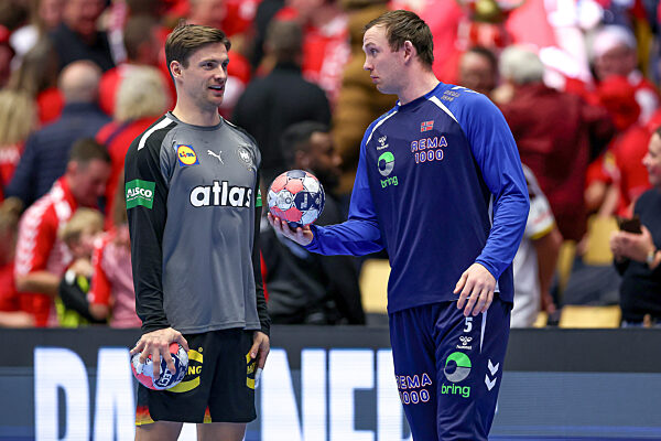 24.01.2026, Handball EM Männer, Deutschland - Norwegen