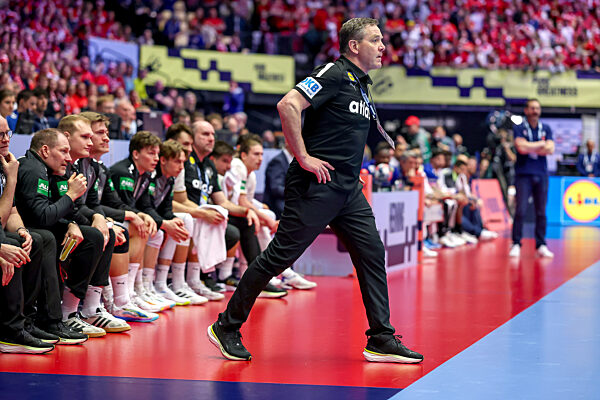 28.01.2026, Handball EM Männer, Deutschland - Frankreich