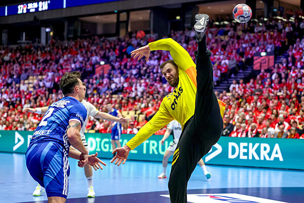 28.01.2026, Handball EM Männer, Deutschland - Frankreich