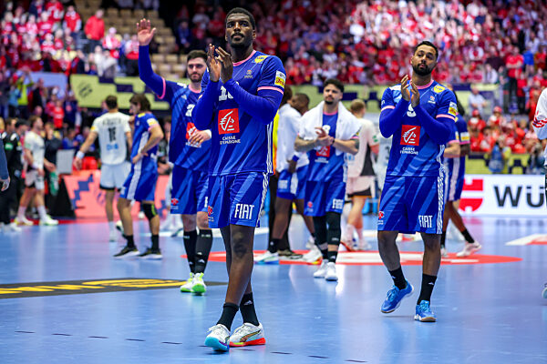 28.01.2026, Handball EM Männer, Deutschland - Frankreich