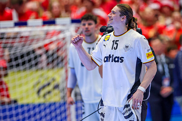 28.01.2026, Handball EM Männer, Deutschland - Frankreich