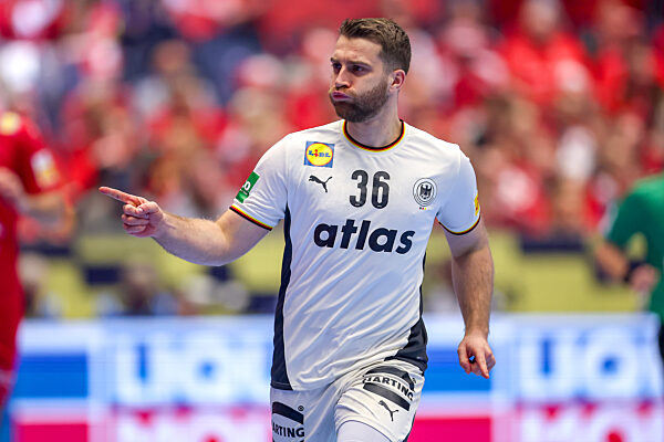 30.01.2026, Handball EM Männer, Deutschland - Kroatien