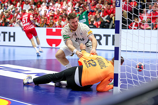 30.01.2026, Handball EM Männer, Deutschland - Kroatien