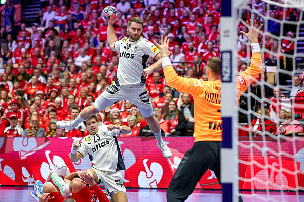30.01.2026, Handball EM Männer, Deutschland - Kroatien
