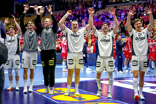 30.01.2026, Handball EM Männer, Deutschland - Kroatien