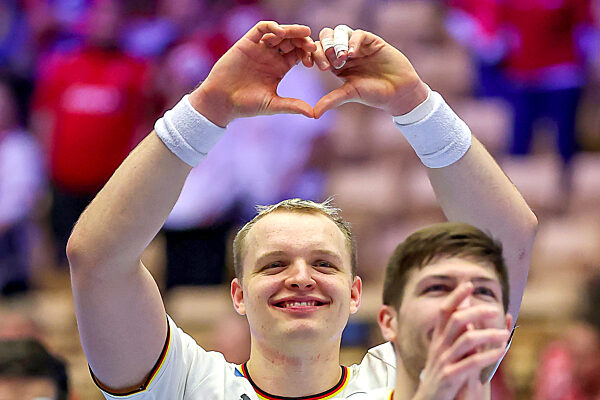 30.01.2026, Handball EM Männer, Deutschland - Kroatien