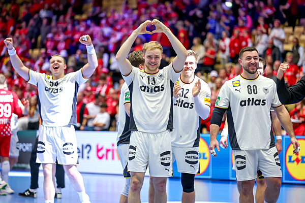 30.01.2026, Handball EM Männer, Deutschland - Kroatien