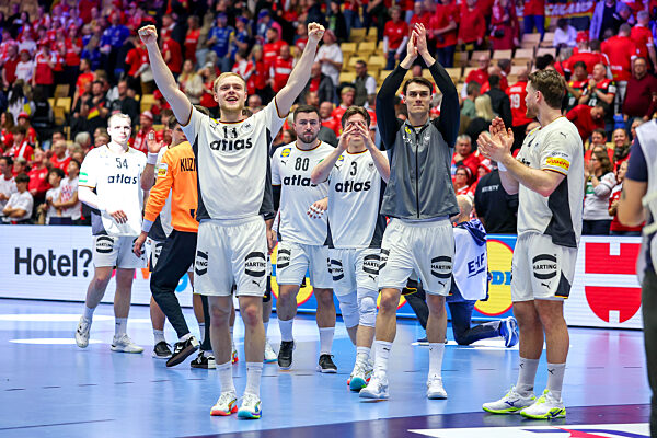 30.01.2026, Handball EM Männer, Deutschland - Kroatien