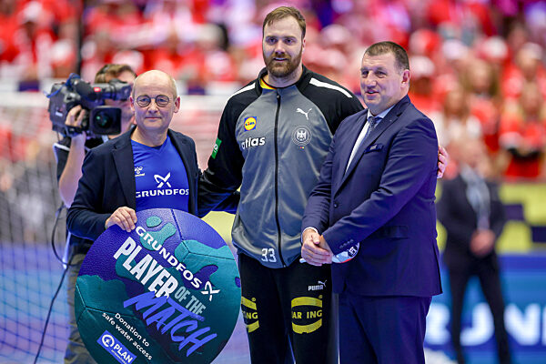 30.01.2026, Handball EM Männer, Deutschland - Kroatien