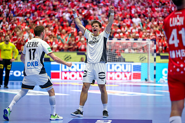 30.01.2026, Handball EM Männer, Deutschland - Kroatien