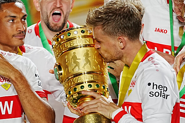 Berlin 24.05.2025: 82. DFB-Pokalfinale DSC Arminia Bielefeld vs. VfB Stuttgart, Olympiastadion Berlin